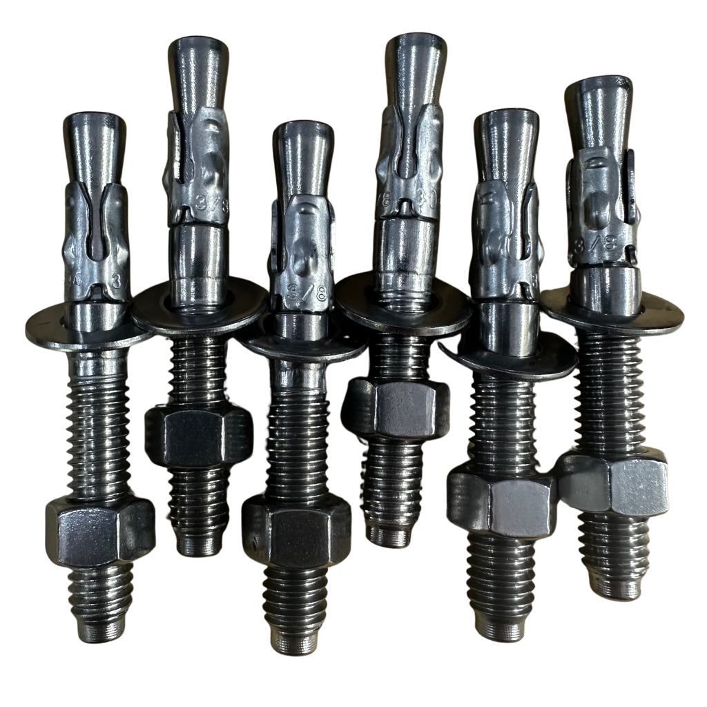 Chumbador Parabolt INOX 3 8 X 3 Com Porca E Arruela 10 P PHE chumbador-parabolt-inox-3-8-x-3-com-porca-e-arruela-10-p-phe